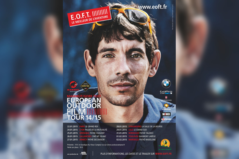 E.O.F.T., le festival européen du film d'outdoor et d'aventures au Grand Rex