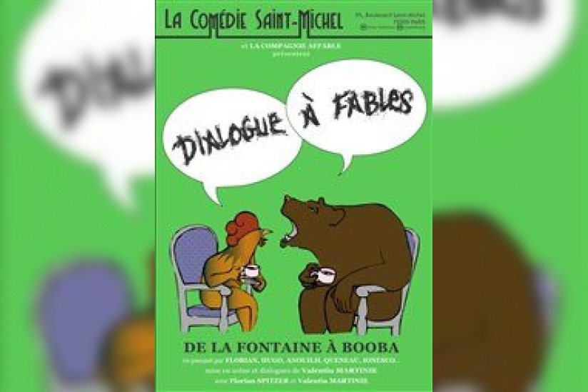 Dialogue à fables à la Comédie Saint-Michel : notre critique 