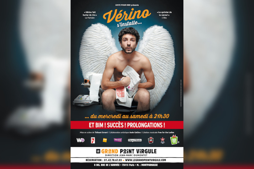 Vérino s'installe au Grand Point Virgule : notre critique