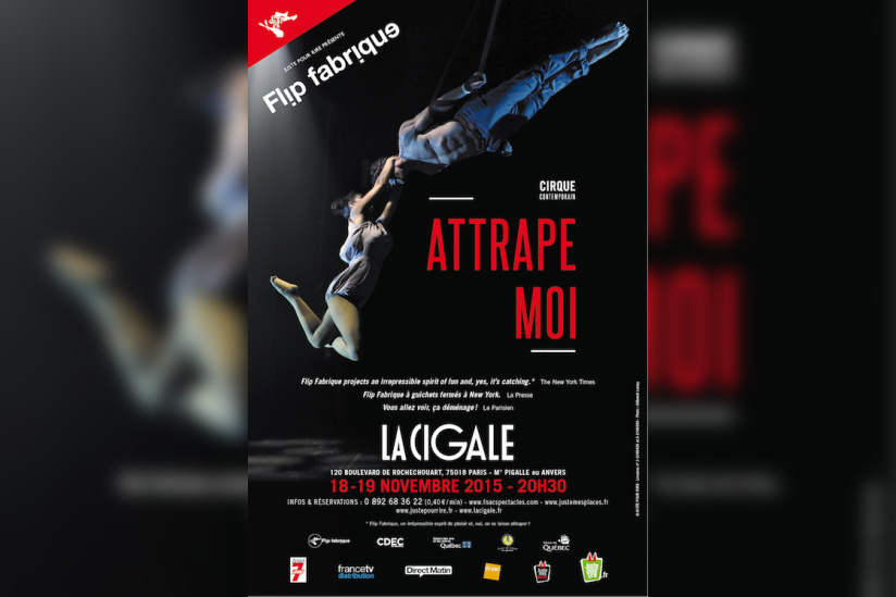 Cirque contemporain : Flip Fabrique dans Attrape-moi à la Cigale