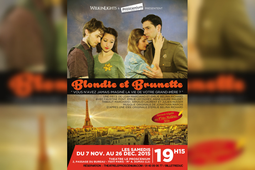 Blondie et Brunette au théâtre Proscenium
