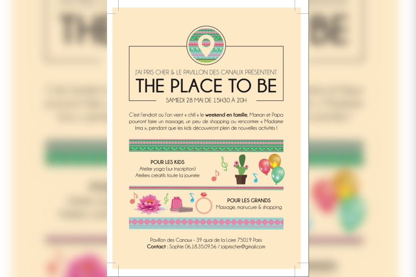 The Place to be, activités pour petits et grands au Pavillon des Canaux