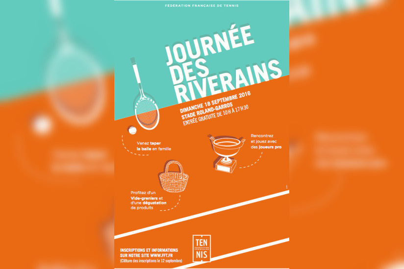 Journée des Riverains à Roland-Garros