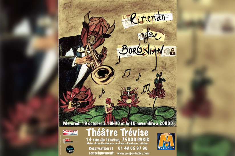 Rimendo joue Boris Vian au théâtre Trévise