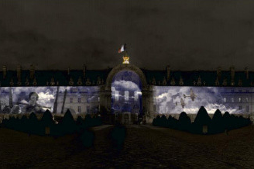 Son et lumière monumental aux Invalides : 100 ans au service du monde combattant