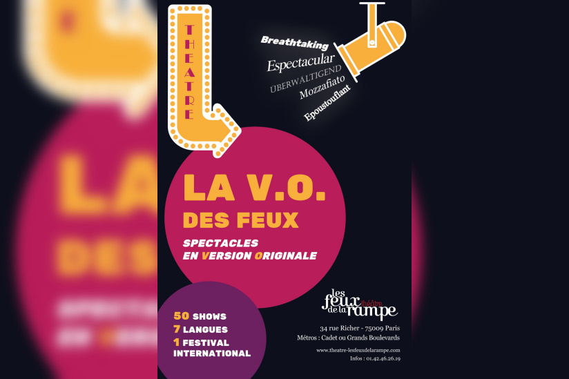La V.O. des Feux : des spectacles étrangers aux Feux de la Rampe