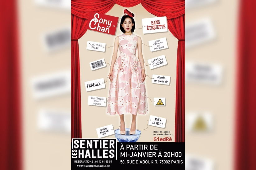 Sony Chan dans Sans étiquette au Sentier des Halles