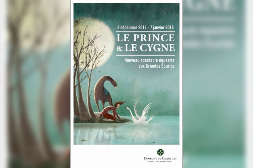 Le Prince et Le Cygne, spectacle de Noël des Écuries de Chantilly 