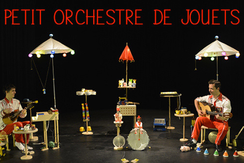 Petit orchestre de jouets au théâtre des Sablons (Neuilly-sur-Seine)