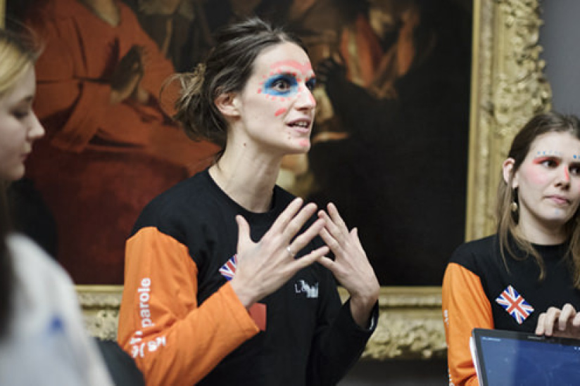 Les jeunes ont la parole, la nocturne au musée du Louvre