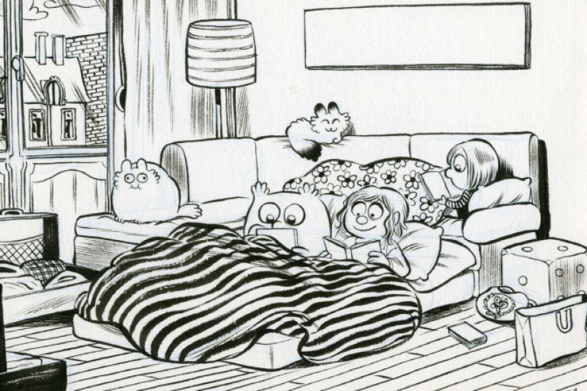 Laurel, l'exposition BD à la galerie Huberty & Breyne 