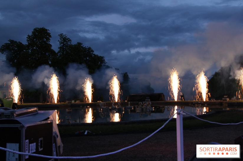 La Fête au Domaine de Saint Cloud, le spectacle de son et lumières