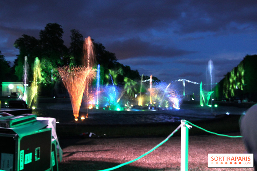 La Fête au Domaine de Saint Cloud, le spectacle de son et lumières