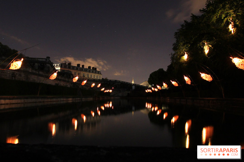 La Fête au Domaine de Saint Cloud, le spectacle de son et lumières