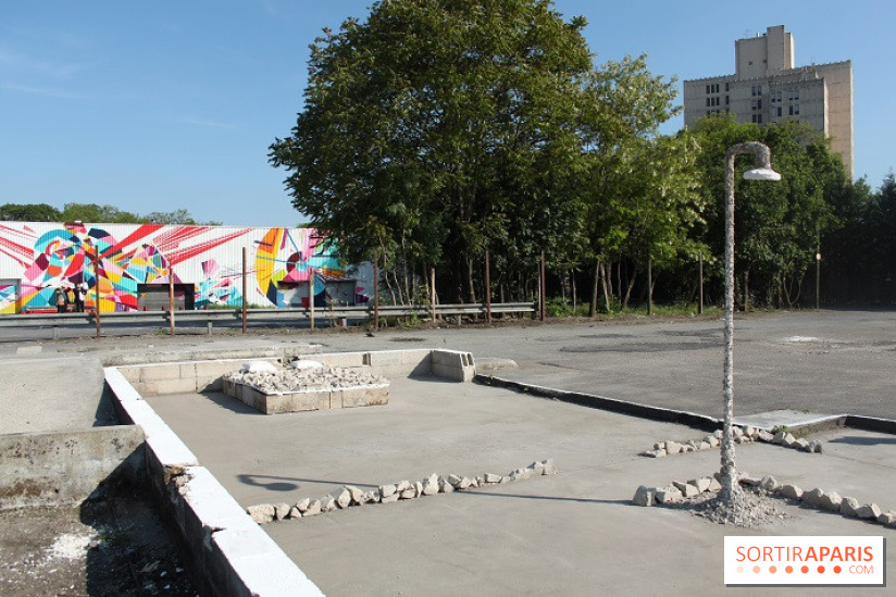 In situ au Fort d'Aubervilliers