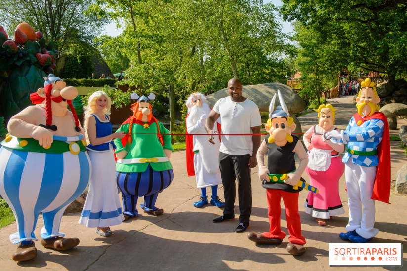Inauguration officielle de la Forêt d'Idefix avec Teddy Riner
