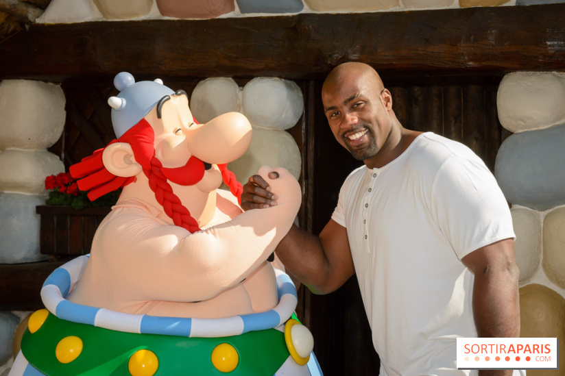Inauguration officielle de la Forêt d'Idefix avec Teddy Riner
