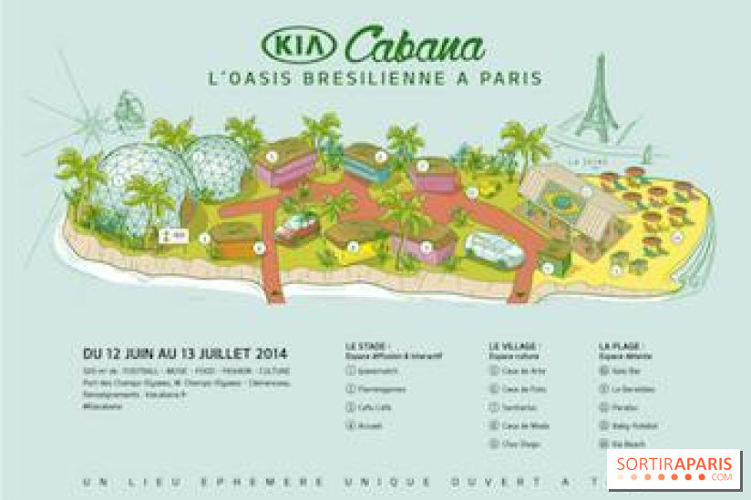 La péniche Kia Cabana : regarder la coupe du monde sur les Quais de Seine !