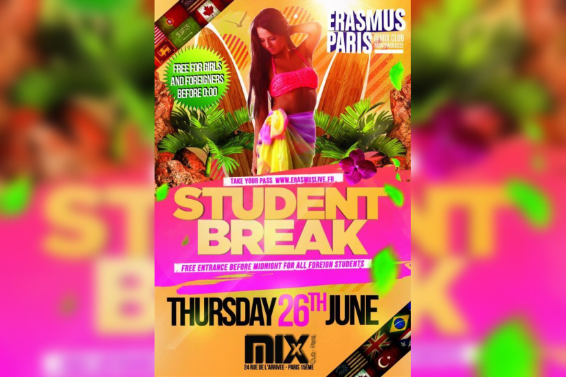 Erasmus Paris : Student Break