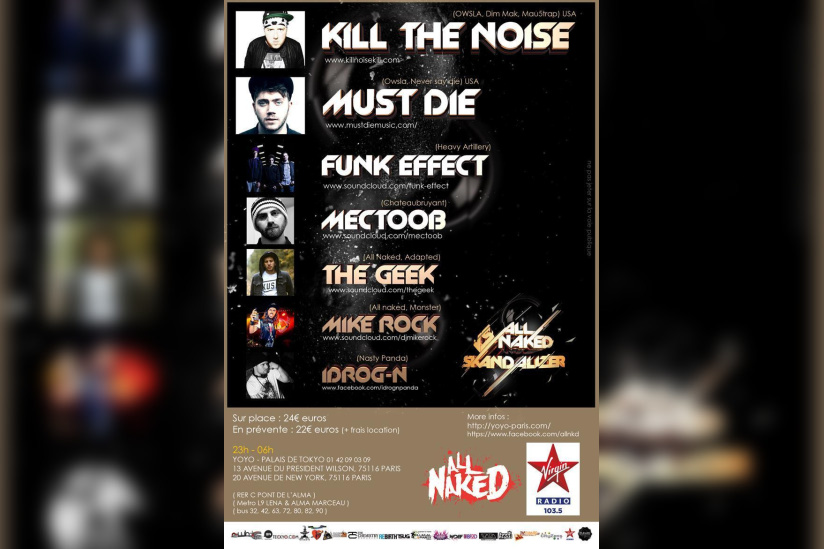 ALL NAKED  vs SKANDALIZER