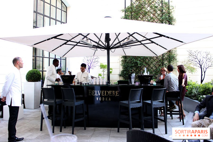 La terrasse d'été du Shangri-La Paris by Belvedere
