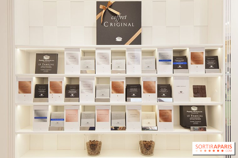 Marcolini Saint-Honoré à Paris, boutique de chocolats