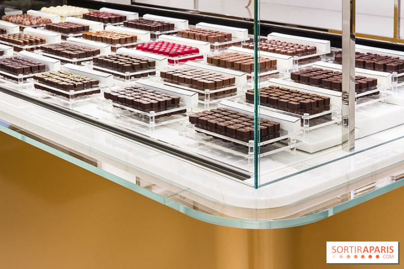 Marcolini Saint-Honoré à Paris, boutique de chocolats