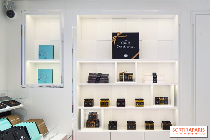 Marcolini Saint-Honoré à Paris, boutique de chocolats