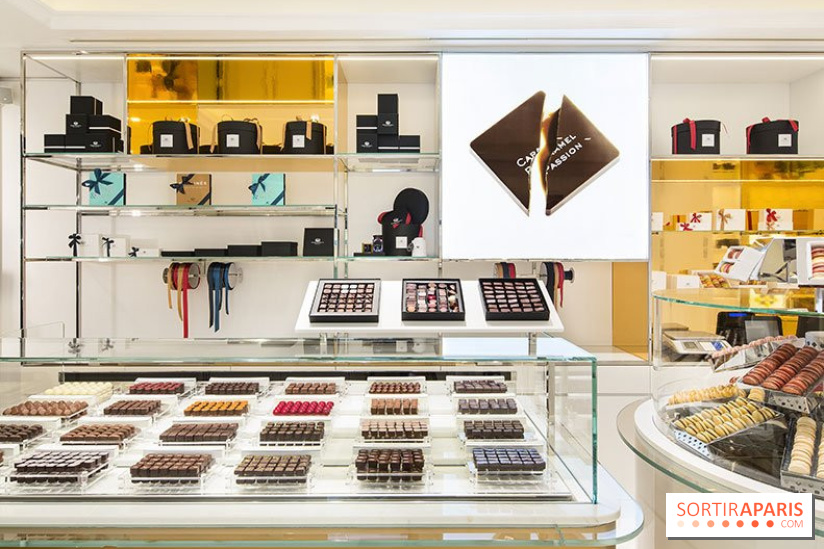 Marcolini Saint-Honoré à Paris, boutique de chocolats