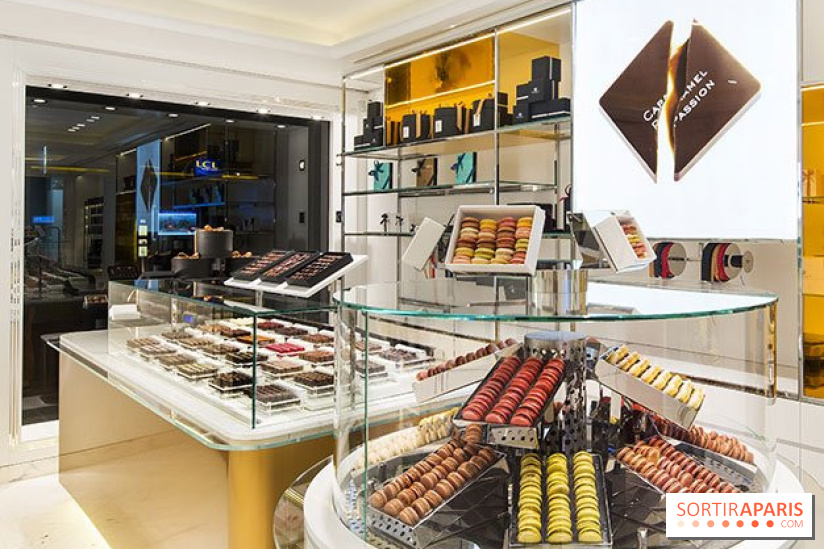 Marcolini Saint-Honoré à Paris, boutique de chocolats