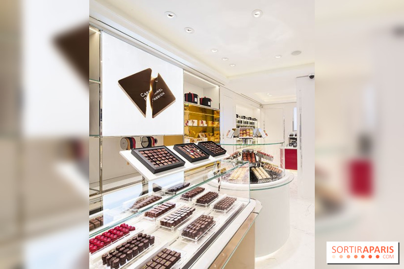 Marcolini Saint-Honoré à Paris, boutique de chocolats