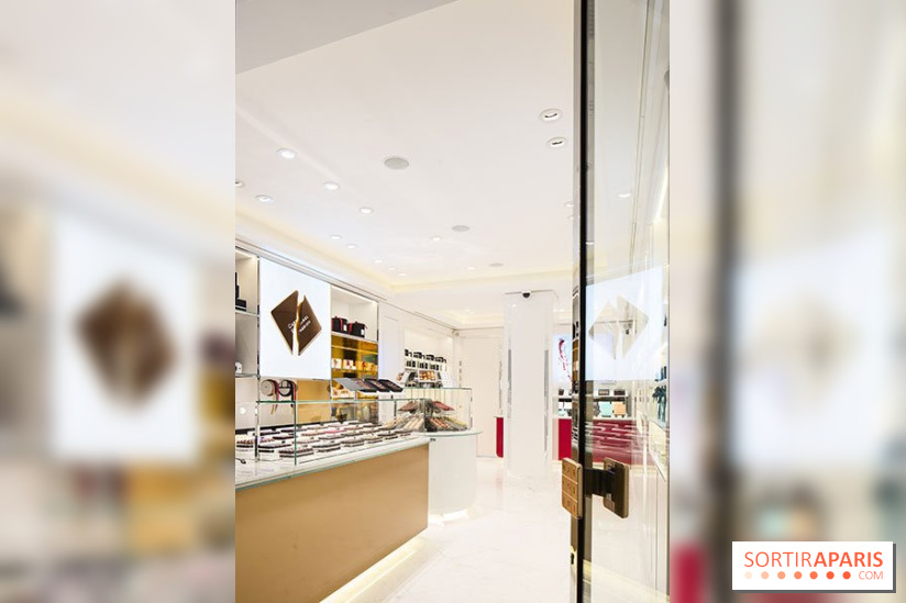 Marcolini Saint-Honoré à Paris, boutique de chocolats