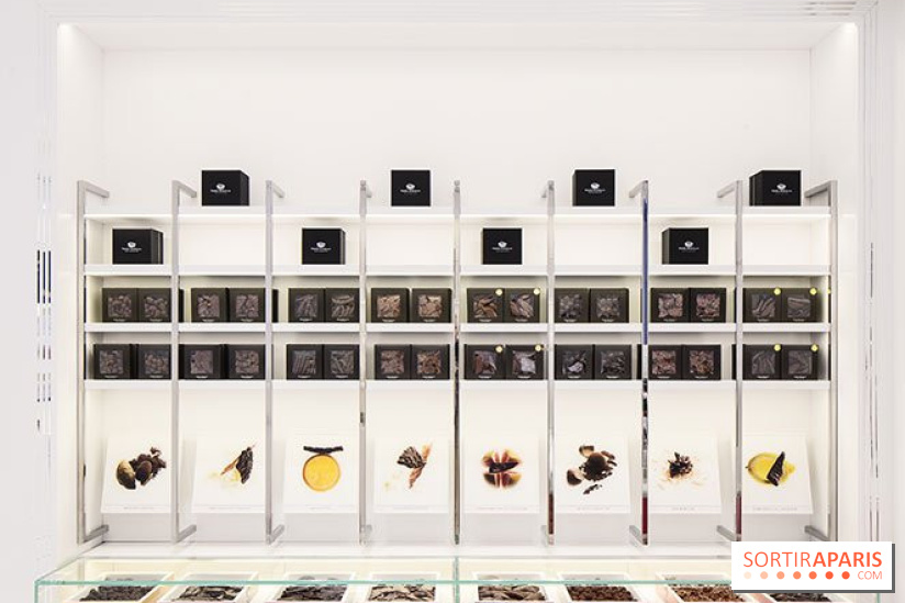 Marcolini Saint-Honoré à Paris, boutique de chocolats