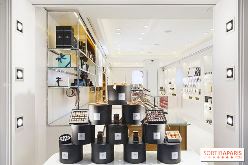 Marcolini Saint-Honoré à Paris, boutique de chocolats