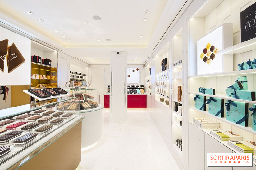 Marcolini Saint-Honoré à Paris, boutique de chocolats