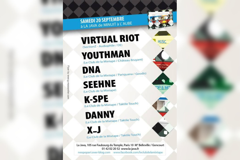 LE CLUB DE LA MIXTAPE invite Virtual Riot à la Java