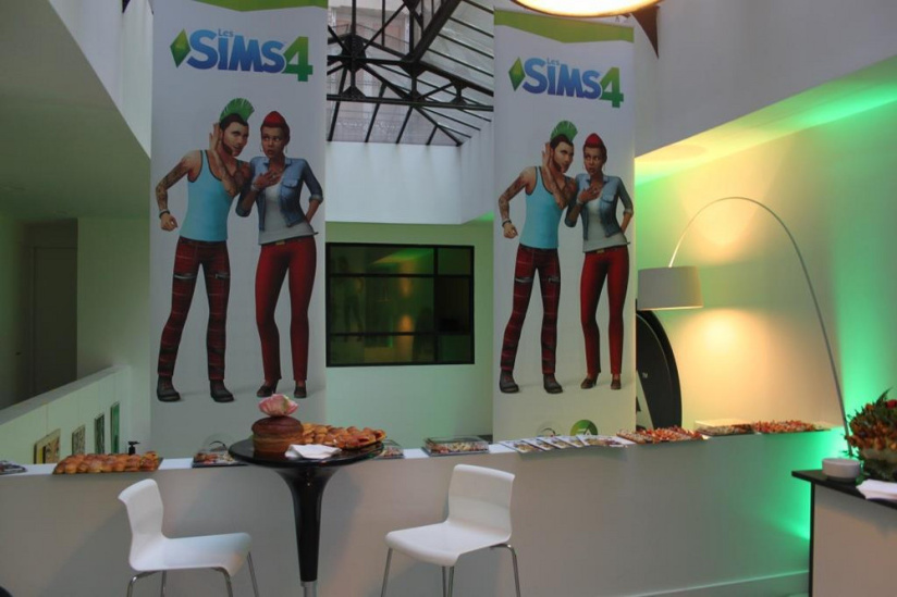 Soirée de lancement Sims 4