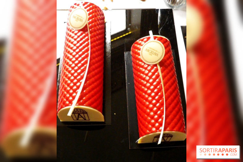 Angelina Bûche Framboise