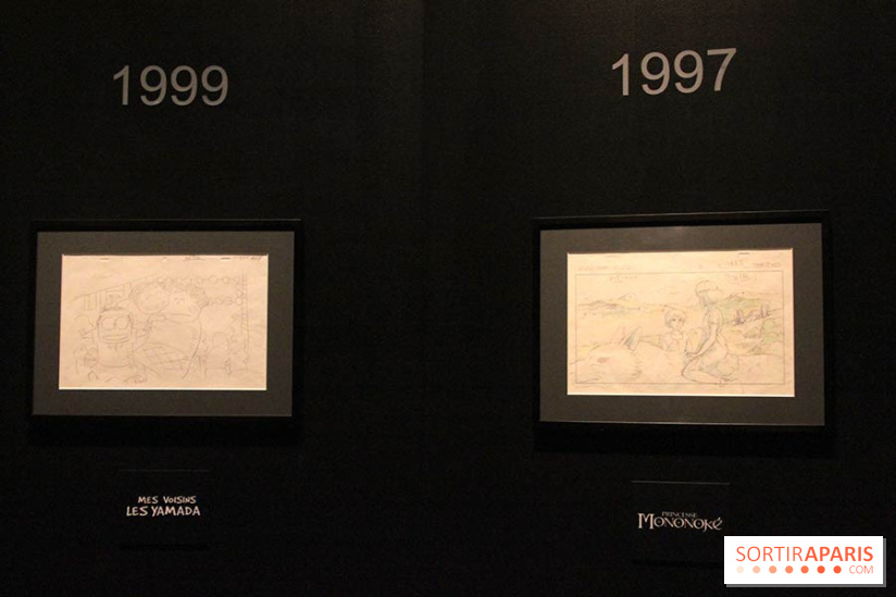 Expo des dessins du Studio Ghibli au Musée Artt Ludique