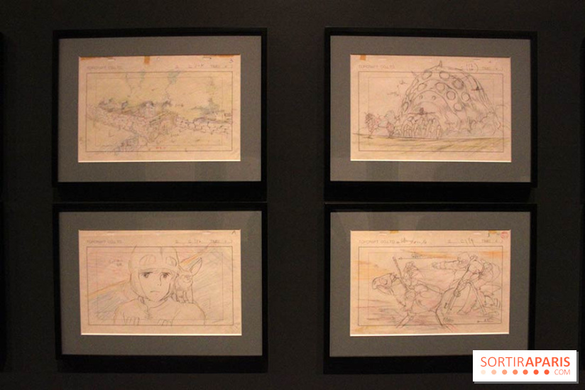 Expo des dessins du Studio Ghibli au Musée Artt Ludique
