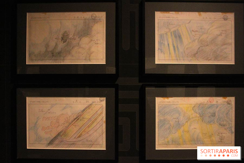 Expo des dessins du Studio Ghibli au Musée Artt Ludique