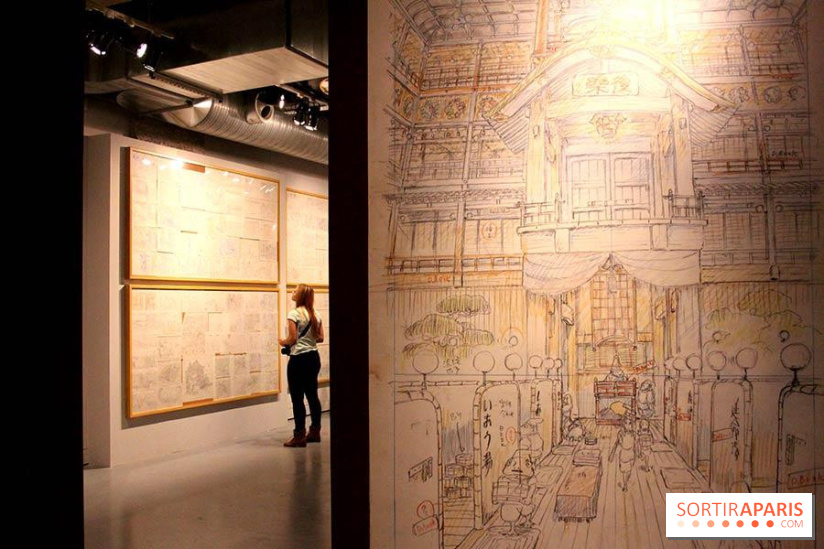 Expo des dessins du Studio Ghibli au Musée Artt Ludique