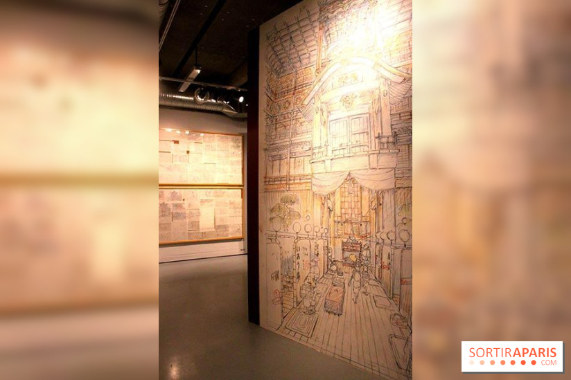 Expo des dessins du Studio Ghibli au Musée Artt Ludique