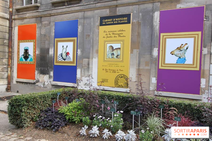 Les animaux célèbres de la Ménagerie, l'exposition