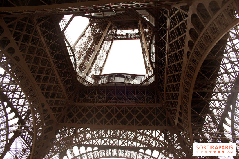 Le premier étage de la Tour Eiffel rénové