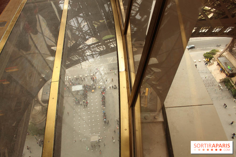 Le premier étage de la Tour Eiffel rénové