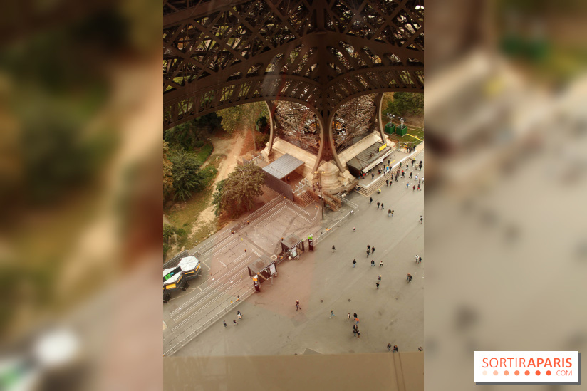 Le premier étage de la Tour Eiffel rénové