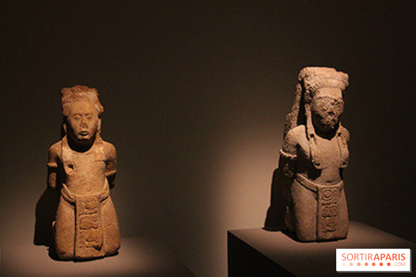 Mayas, un temps sans fin - sculptures d'esclaves