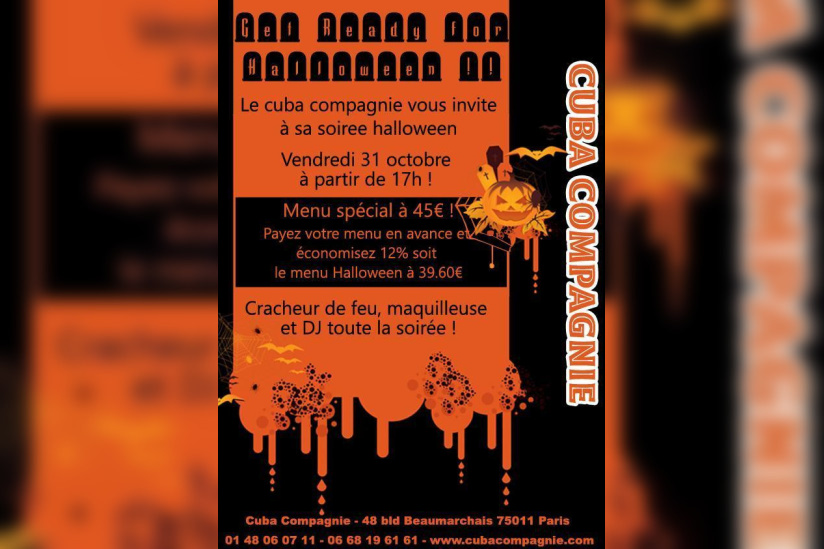 Soirée halloween