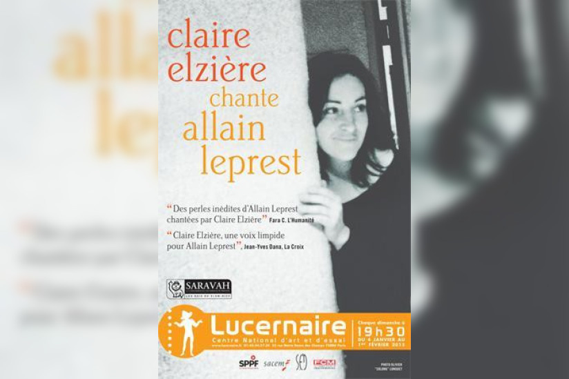 Claire Elzière chante Allain Leprest